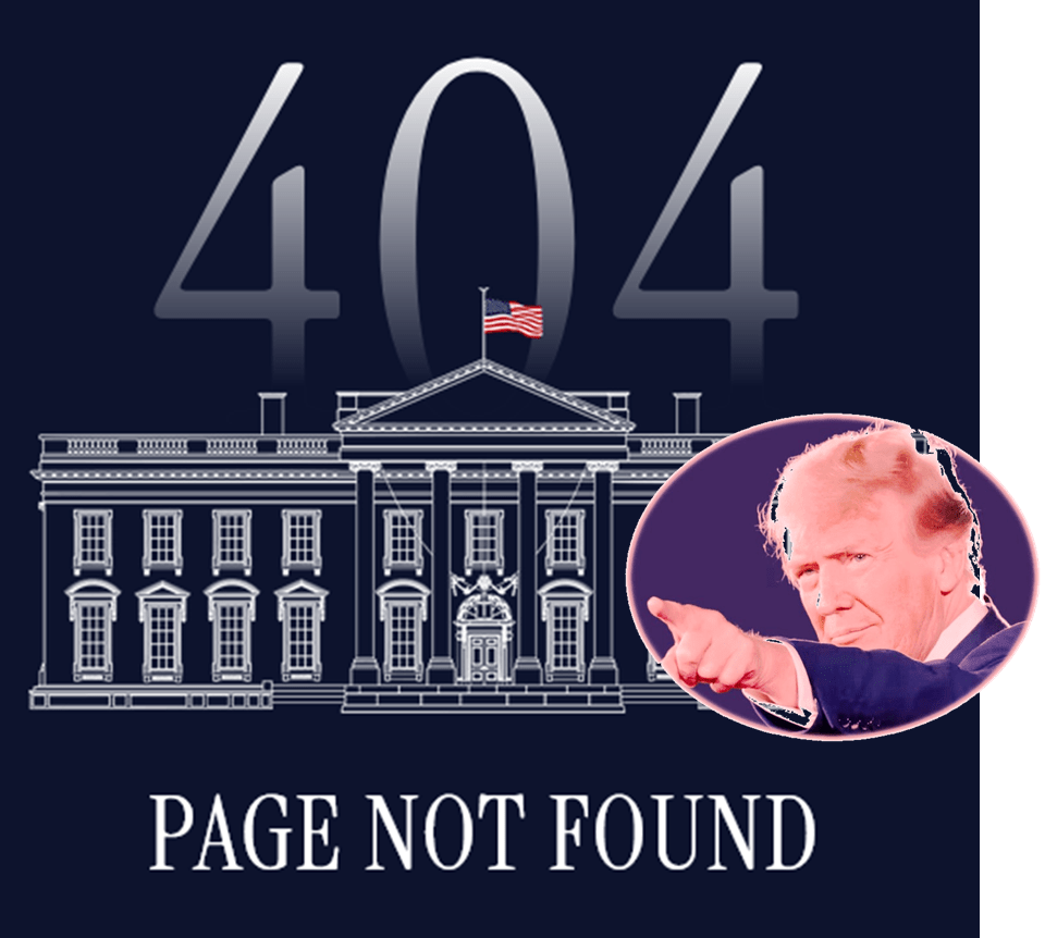 Donald Trumps White House Failure Page.