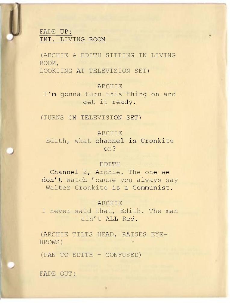 Donald Trump like Archie Bunker.